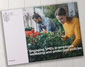 Engaging SMEs in employee wellbeing and protection polices report &#8211; now LIVE!